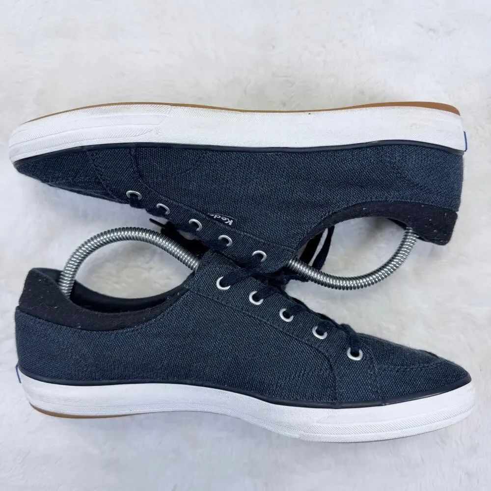Keds Women’s Center II Brushed Denim Sneakers Navy Size 9.5